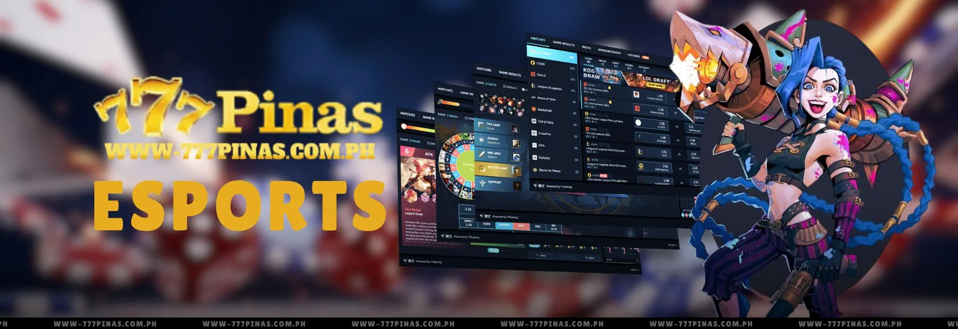 Banner 777Pinas Esports
