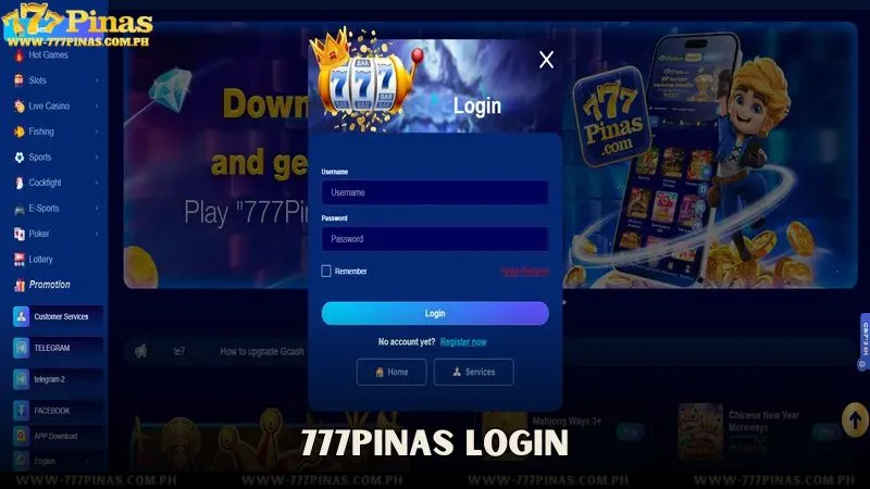 Home 777Pinas Login