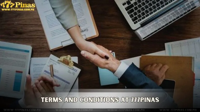 Terms and Conditions at 777Pinas